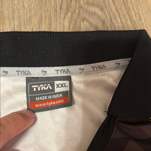 SKN Patriots Cricket Jersey St. Kitts Nevis Caribbean Black Red Yellow Green - Picture 2 of 5